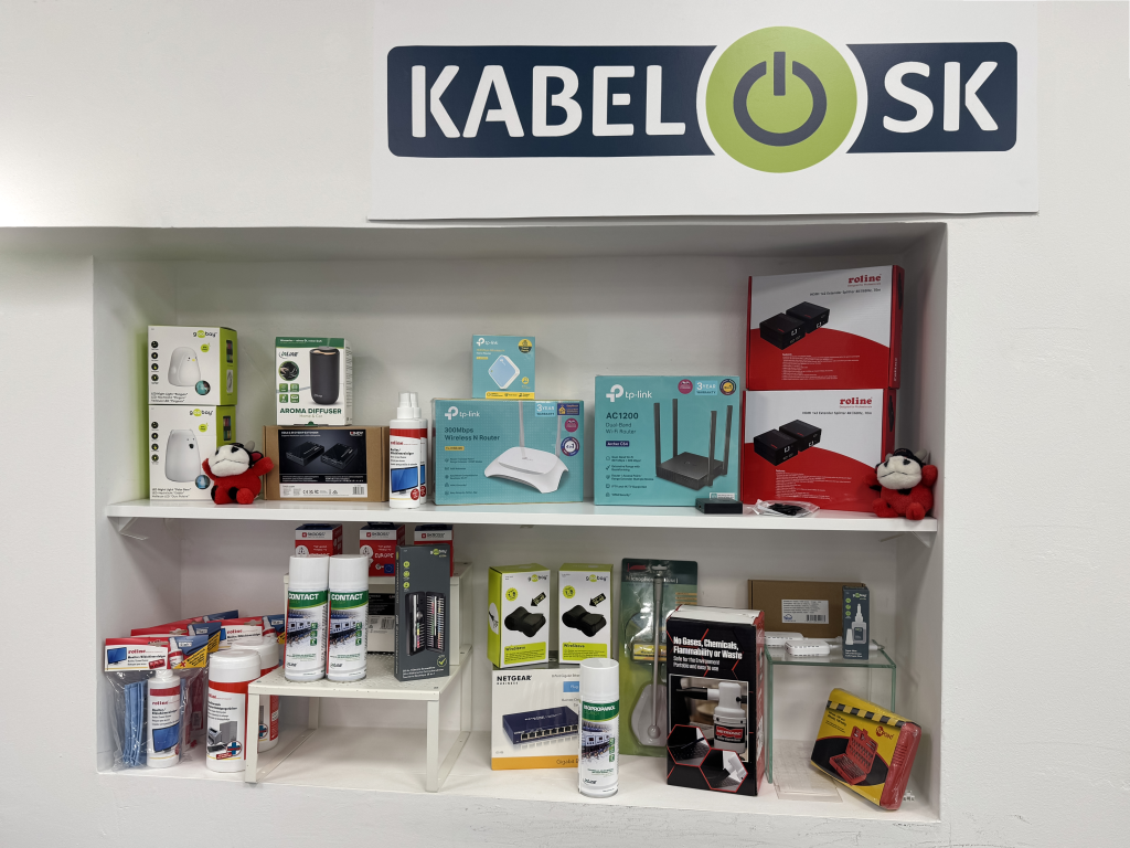 Interiér predajne KABEL.sk